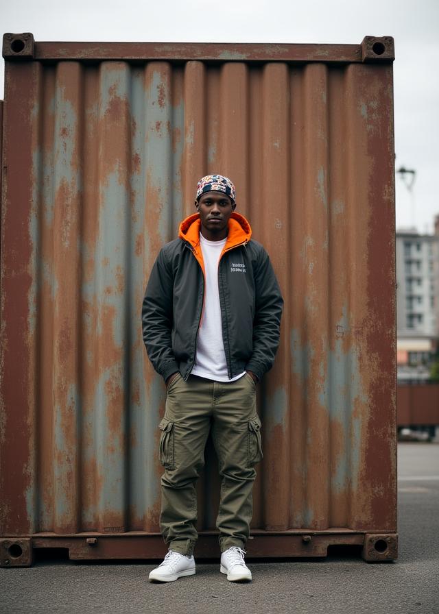 Urban portrait of community member in Toh Tuck Road